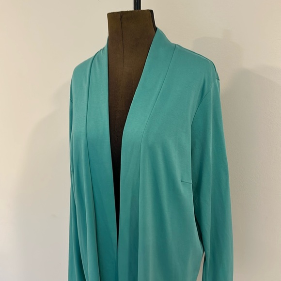 L.L.Bean Open Front Sweater/Cardigan size 2X - Plus - Picture 2 of 7